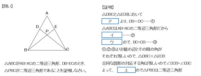 動画で学習 １ 二等辺三角形 その２ 数学